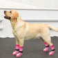 BEAUTYZOO Anti Slip Dog Socks for Small Medium Large Dogs,Paw Protector with Grips for Hardwood Floor Hot/Cold Pavement,Traction Control 3 Pairs AntiTwist Dog Shoes to Prevent Licking for Senior Dog