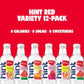 Hint Bottled Water, Red & White Variety Pack Bundle - Purified Flavored Water with Zero Calories, Sugar Free, Natural Flavors - 16 Fl Oz (Pack of 24)