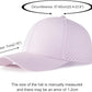 VOBOOM Men Quick Dry Baseball Cap Laser Cut Mesh Ball Curved Brim Snapback Hat