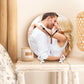 Generic Custom Clocks for Walls Personalized Picture Hanging Time Clocks Customized Round Clock for Birthday Wedding Present Wedding Friend Family Lover, 10inch-25cm