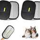 2025 Upgraded Pet Hair Removal Glove |Double-Sided – Reusable Grooming & Bathing Glove for Dogs and Cats |Soft Silcone Touch |Easy Deshedding and Cleaning Mitt (Black, 2 PCS)