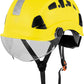 Defender Safety H1 Safety Helmet Hard Hat with Visor ANSI Z89.1