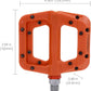 FOOKER MTB Pedals Mountain Bike Pedals 3 Bearing Non-Slip Lightweight Nylon Fiber Bicycle Platform Pedals for BMX MTB 9/16"