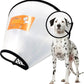 Adjustable Dog Cone Collar After Surgery Soft Cone of Shame Alternatives for Dog Cat Puppy Plastic Elizabethan Collar for Dogs from Licking Biting Scratching Wounds(XXXL,Neck:16.5-18.1in)