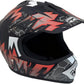 MMG Adult Motorcycle Off Road Helmet DOT - MX ATV Dirt Bike Motocross UTV - with Goggles