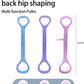 Figure 8 Fitness Resistance Band, Elastic Bands for Working Out,Arm,Back Training Elastic Ropes, Exercise Equipment for Yoga, Pilates,Physical Therapy,Stretching（3 Pack）