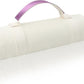 4’9” x 6’3” White Lightweight Water-Resistant Canvas Mat – Picnic, Outdoor, Beach, Park, Camping, Toy Mat