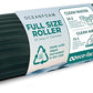 Oceanfoam Tidal Roller - Hunter - Muscle Massage Foam Roller for Back Pain & Stretching - Firm and Ergonomic Wide Wave Textured - Yoga, Athletics, & Wellness - Full Size, 20" x 5"