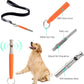 3 PCS Dog Whistles Set, Adjustable Recall Dog Training Whistle Silent Dog Whistle to Stop Barking with Lanyard,Dog Clicker(Orange)