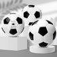 Soccer Ball Size 2 Size 3 Size 4 Size 5 with Pump - Single, 2 or 3 Pack - Official Size & Weight - Classic Indoor Outdoor Soccer Long-Lasting - Ideal Gift for Toddler Kids Boys Girls Youth Adult