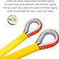 X XBEN Outdoor Climbing Rope 10M(32ft) 20M(64ft) 30M(96ft) 50M(160ft) 70M(230ft) 152M(500FT) 352M(1000FT) Static Rock Climbing Rope for Escape Rope Ice Climbing Equipment Fire Rescue Parachute