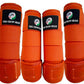 Horse Medicine Brushing Boots Leg Wraps Protection Gear Set of 2 and Set of 4 in 14 Colors