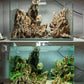 Natural Dragon Rock Carefully Selected Mixed Sizes, Decorative Aquarium Rocks, Aquarium Stones for Fish Tank (7.1lb-Large)