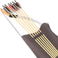 LWANO Archery Bow Carrier with Arrow Slots, Archery Bow and Arrow Holder for Recurve Horsebow Traditional Bow, Adjustable Shoulder Strap