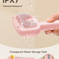 ROJECO 3-in-1 Pet Steam Brush for Cats&Dogs - Detangling Comb with Adjustable Mist, Handheld Deshedding Grooming Tool for Long/Short Hair, Massage Brush & Shedding Control Gift,Cordless,Pink