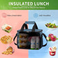 iknoe Large Foldable Cooler Bag, 8.5L Insulated Lunch Bag, Leakproof Lunch Cooler Tote with Multi-Bag Design Suitable for Beach, Picnic and Office Use, Blue 15-Can