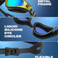 ZIONOR G1 Nava Super Anti-Fog Unisex Swim Goggles Mirror/Bright Smoke Lens