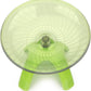 Hamster Wheel Flying Saucer Silent Exercise Wheel Running Wheel for Hamsters, Gerbils, Mice and Other Small Pets, Silent Hamster Running Wheel (Green)
