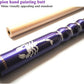 58" Pool Cue Stick,13mm 2-Piece Maple Hardwood Ergonomic Design Billiard Cues Kit,19/20/21oz