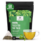 Tulsi Holy Basil Tea Bags 50 Count For Cognitive Balance & Overall Health Ayurvedic Tulsi With Antioxidants Caffeine Free Holy Basil Leaves Pyramid Herbal Tea Bags Support Digestion & Boost Immunity