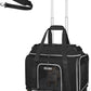 Petskd Top-Expandable Pet Carrier with Wheels 17x11x9.5 Inches Alaska Airline Approved, Soft-Sided Carrier for Small Cats Dogs with Locking Safety Zippers and Anti-Scratch Mesh(Black)