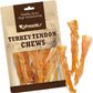 Afreschi Turkey Tendon Flake 3.5 oz, USA-Sourced Turkey Tendon, Dog Treats for Classic Series, All Natural Human Grade Dog Treat, Suitable for Training chew, Rawhide Alternative