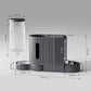 Gardner Pet Automatic Gravity Cat Food Feeder and Water Dispenser Stainless Steel Two-in-One Set Large Capacity Dispenser for Medium, Large Dogs, Puppies, Kittens, Rabbits-(1.6 Gallons x 2)