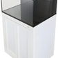 Innovative Marine Nuvo Fusion Pro 2 All in One - 50 Gallon Aquarium with White APS Stand with Leveling Frame