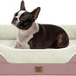 Orthopedic Foam Large Dog Bed XLarge Dog Beds with Removable Washable Cover Pet Bed with Bolster Waterproof Cover Extra Large Dogs Beds Big Size Pet