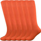 Fitliva Knee High Long Sports Socks Unisex Multicolor 3/6/12 Pairs