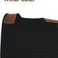 BLACK HOOF Blackhoof Steam Pressed Merino Wool Felt Contoured Pad (31" Length and 32" Width), Saddle pad for Horses