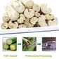 300g Snacks Sweet Bamboo Chew Toy for Rabbits Chew Sticks for Hamster Chinchilla Guinea Pig,Molar Treats Snack for Small Animals