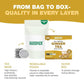 HANDPICK, Ginger Tea Bags, Caffeine Free & 100% Pure Ginger Root | Soothing & Spicy Blend | Round Eco Conscious Teabags