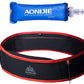 AONIJIE Hydration Belt Running Fanny Pack, with 250ml Soft Water Bottle Flask Phone Holder for Trailing Running Climbing Jogging Cycling Workout Fitness 3 Colors (Red, L/XL)