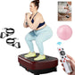 UCIN Vibration Plate Exercise Machine, Vibration Plate for Lymphatic Drainage, 330 Lbs Capacity Vibrating Plate for Weight Loss Home Fitness with Resistance Bands/Pilates Ball