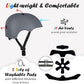 Kids Bike Helmet, Adjustable and Multi-Sport, from Toddler to Youth, 3 Sizes