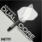RED DRAGON Darts – Nitro Flite Integrated Flight & Shaft System – No.2 Shape and Design - Available in Short, Intermediate & Medium - Available in Variety of Colours - Professional Darts Accessories