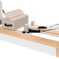 Professional Pilates Reformer Machine with Jumpboard, Reformer Box & Foot Straps – Studio-Grade Wood Frame Equipment for Home Workouts, Adjustable Resistance & Smooth Glide System