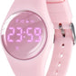 Kids Watches for Girls Boys Digital Sport Watch with Step Counter Pedometer Vibration Alarm Clock, No App Waterproof Fitness Tracker Kids Watch Boys Girls Teens Students Ages 5-16