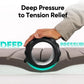 FitBeast Back Roller, Back Wheel Foam Roller - Targeted Muscle Roller for Deep Tissue Massage, Back Stretcher