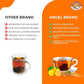 Angel Brand Green Tea with Ginseng Tea Bags 25 – Pack of 3 – Energizing & Antioxidant-Rich Herbal Blend & Ginseng Root - Balanced Flavor & Rich Nutrients With Health Benefits