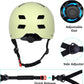 Bike Helmet 3 Sizes for Teenager Kids Youth Adults,Bavilk Skateboard Helmet Adjustable Multi-Sport Bicycle Cycling Scooter Roller Skate Inline Skating Rollerblading for Girls Boys Women Men Teen