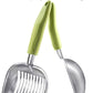 WePet Cat Litter Scoop, Aluminum Alloy Sifter, Kitty Metal Scooper, Deep Shovel, Long Handle, Poop Sifting, Kitten Pooper Lifter, Durable, Heavy Duty, for Litter Box