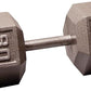 Body-Solid Cast Iron Hexagon Dumbbell, Hand Weights For Men and Women, Weight Dumbbells for Strength Training, Body Building Home Gym Training Gear