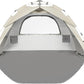 Beach Tent Pop Up Beach Sun Shade Tent with UPF 50+ UV Protection, Removable Floor Zippered Privacy & Ventilation Sun Shelter Family 3 to 4 Person