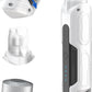 PAPIFEED High Torque Dog Nail Grinder Quiet - 6-Speed Adjustable Dog Nail Trimmers with 2 LED Lights & Dust-Proof Cover, Powerful Motor for Large/Medium/Small Dogs & Cats, Rechargeable - White