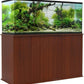 Pemberly Row Engineered Wood 75/90 Gallon Serene Cherry Upright Aquarium Stand
