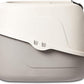 Amazon Basics No-Mess Hooded Cat Litter Box, Standard, Multicolor, 21 in x 16 in x 15 in