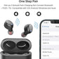 TOZO T6 Wireless Earbuds, Bluetooth 5.3 Ear Buds, Stereo Sound in Ear Headphones, 50 Hours Playtime, Wireless Charging Case, APP Customizable EQs, IPX8 Waterproof Earphones