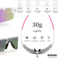 BangLong Polarized Sports Sunglasses Cycling Sun Glasses for Men Women with 5 Interchangeable Lenes for Running Baseball Golf